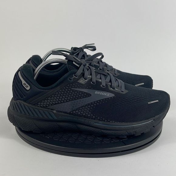Brooks Adrenaline GTS 22 Black Running Shoes 1103664E020 Women’s Size 9.5 4E - Picture 4 of 12